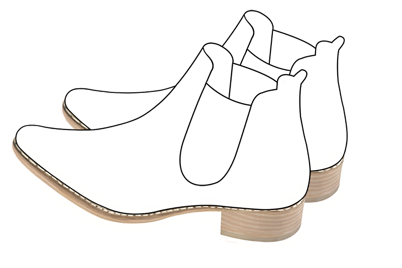 5&frasl;8 inch / 1.5 cm high leather soles at the back - Florence Kooijman